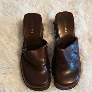 Nine West Leather Mule